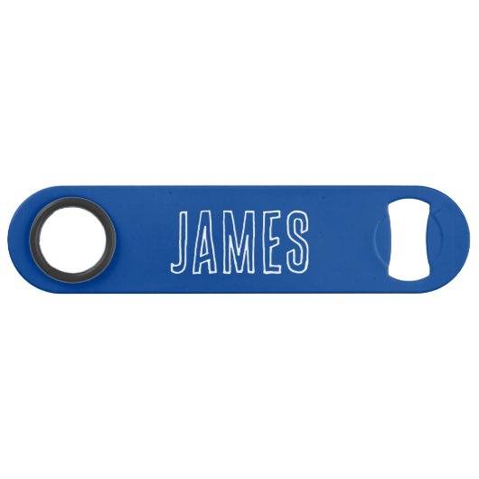 Ouverture de bouteille en acier inoxydable (Devant (Horizontal))