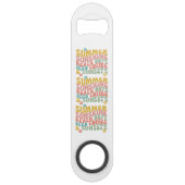 Ouverture de bouteille en acier inoxydable (Devant)