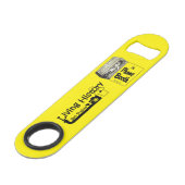 Ouverture de bouteille en acier inoxydable (Devant angulaire)