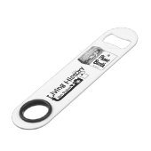 Ouverture de bouteille en acier inoxydable (Dos Angle)