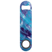 Ouverture de bouteille en acier inoxydable d'Aqua  (Devant)