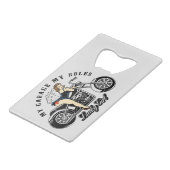 Ouverture de bouteille en acier inoxydable de la f (Dos Angle)