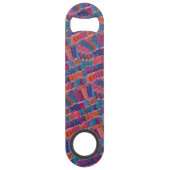 Ouverture de bouteille en acier inoxydable design  (Dos)