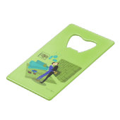 Ouverture de bouteille en acier inoxydable rétro G (Devant Angle)