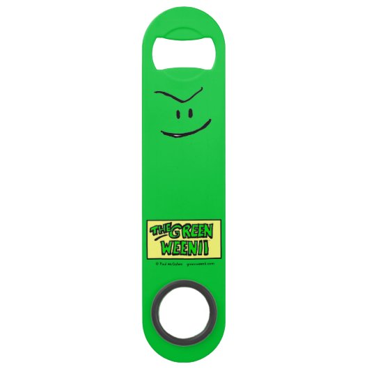 Ouverture de bouteille Green Weenii (Devant)