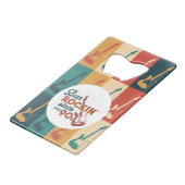 Ouverture de bouteille Retro Guitar personnalisabl (Devant Angle)