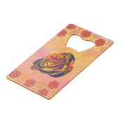 Ouverture de bouteille Rose orange (Devant Angle)