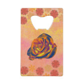 Ouverture de bouteille Rose orange (Dos)