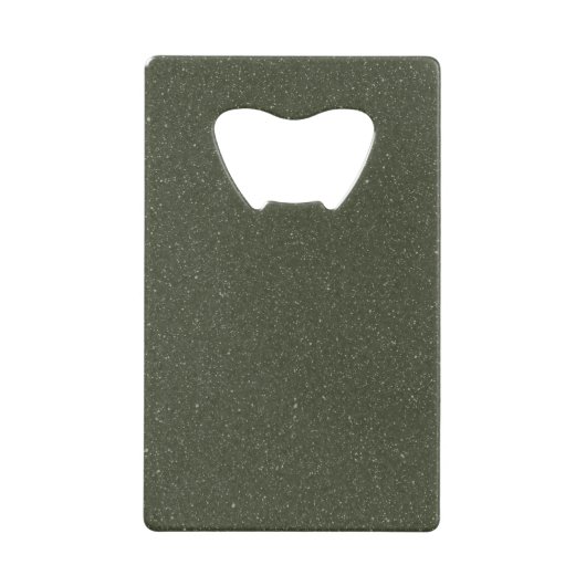 Ouverture de bouteille verte de mousse mouchetée ( (Devant)