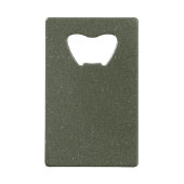 Ouverture de bouteille verte de mousse mouchetée ( (Dos)