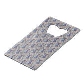 Ouverture de la bouteille bleue Peacock (Dos Angle)