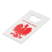 Ouverture de la bouteille d'aigle polonais de Pitt (Devant Angle)