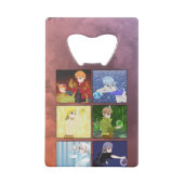 Ouverture de la bouteille de la carte Anime Elemen (Dos)