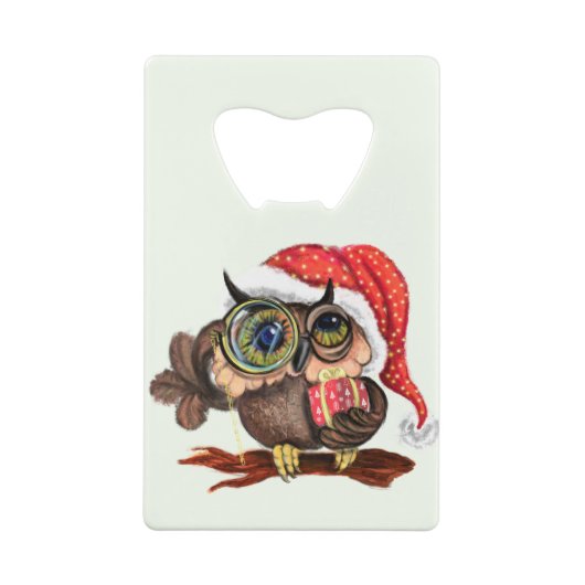 Ouverture de la bouteille de la Chouette de Noël (Dos)