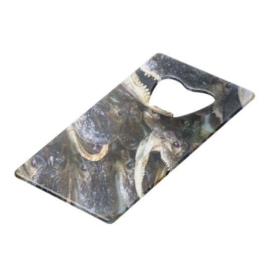 Ouverture de la bouteille de la tête de Gator (Devant Angle)