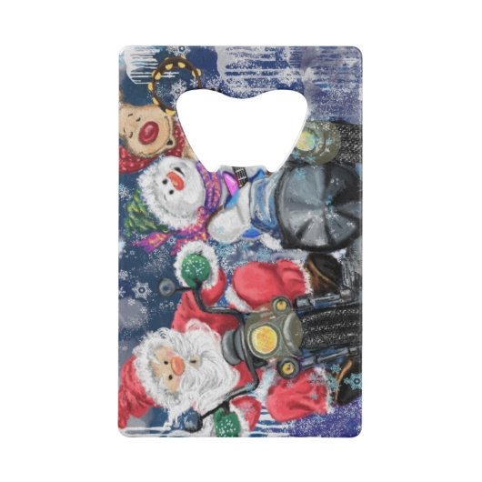 Ouverture de la bouteille de Noël Amis heureux Amu (Devant)