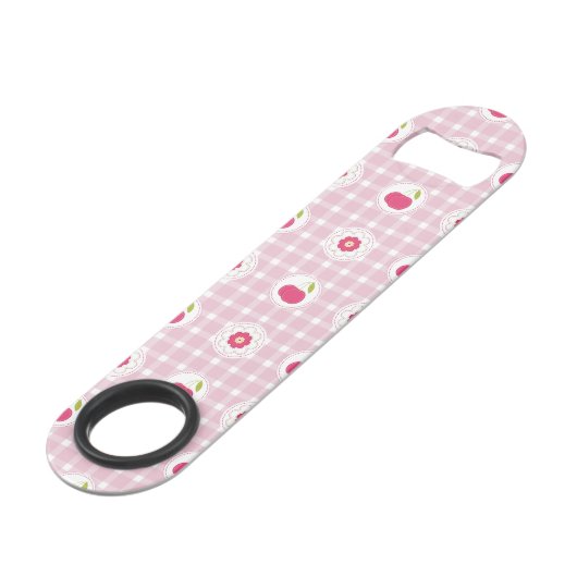 Ouverture de la bouteille de pique-nique cerise (Dos Angle)