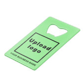 Ouverture de la bouteille de rectangle vert clair (Devant Angle)