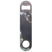 Ouverture de la bouteille de vitesse de l'ours noi (Dos)