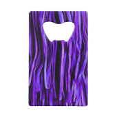 Ouverture de la bouteille en cuir violet (Dos)