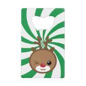 Ouverture de la bouteille Kawaii Reindeer (Devant)