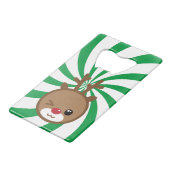 Ouverture de la bouteille Kawaii Reindeer (Devant Angle)