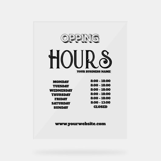 Ouverture d'entreprise avec logo noir minimal mode (Recto)