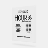 Ouverture d'entreprise avec logo noir minimal mode (Angle)