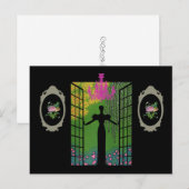 Ouverture des portes ~ Carte postale / Invitations (Devant / Derrière)