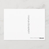 Ouverture des portes ~ Carte postale / Invitations (Dos)