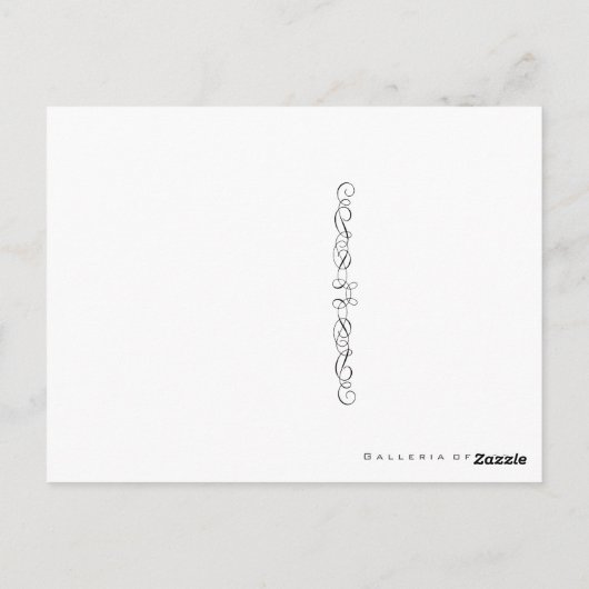 Ouverture des portes ~ Carte postale / Invitations (Dos)