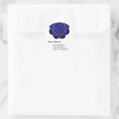 "Ouverture du 3ème oeil Chakra" Étiquette de adres (Sac)