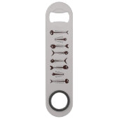 Ouverture d'une bouteille de vitesse de poisson pe (Devant)