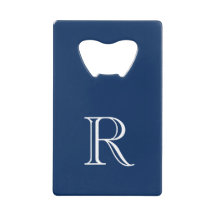 Ouverture initiale en acier inoxydable bleu marine