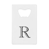 Ouverture initiale initiale en acier inoxydable bl (Devant)