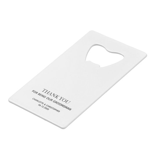 Ouverture initiale initiale en acier inoxydable bl (Dos Angle)