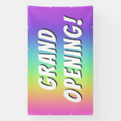 Ouverture officielle de Rainbow ! Bannière (Verticale)