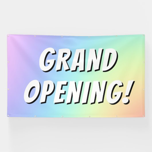 Ouverture officielle de Rainbow ! Bannière (Horizontal)