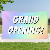 Ouverture officielle de Rainbow ! Bannière (Dehors)