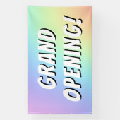 Ouverture officielle de Rainbow ! Bannière (Verticale)