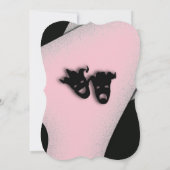 Ouverture Théâtre de nuit Pink Invitation (Dos)