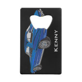 Ouvrage classique en bleu Mustang Design Bottle (Dos)