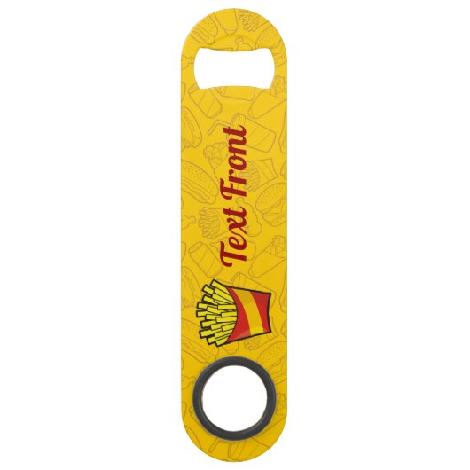 Ouvrage de bouteille de vitesse Fries (Devant)