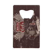 Ouvrage de bouteille en acier inoxydable Route 66 (Dos)