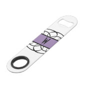 Ouvrage de bouteille pourpre déco (Devant angulaire)