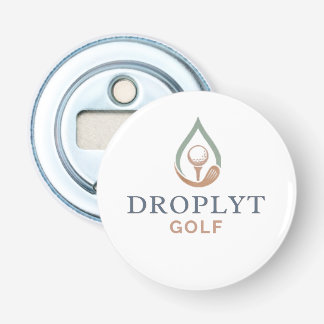 Ouvre-bouteille à bouton de golf Signature Droplyt
