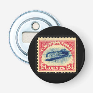 Ouvre-bouteille Badge Timbre Jenny Inversé Vintage