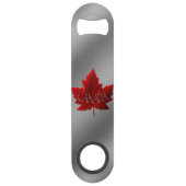 Ouvre-bouteille Canada Souvenirs feuille d'érable  (Devant)