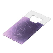 ouvre-bouteille de carte de crédit (Dos Angle)
