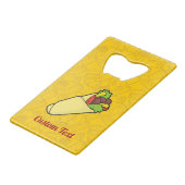 Ouvre-bouteille de carte de crédit de wrap de sand (Devant Angle)